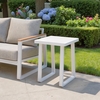 Welt Side Table in White