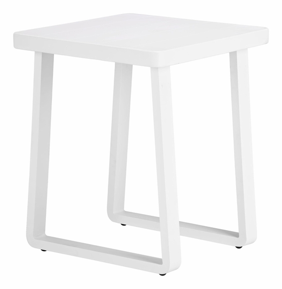 Welt Side Table in White