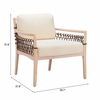 Wezly Accent Chair in Ivory