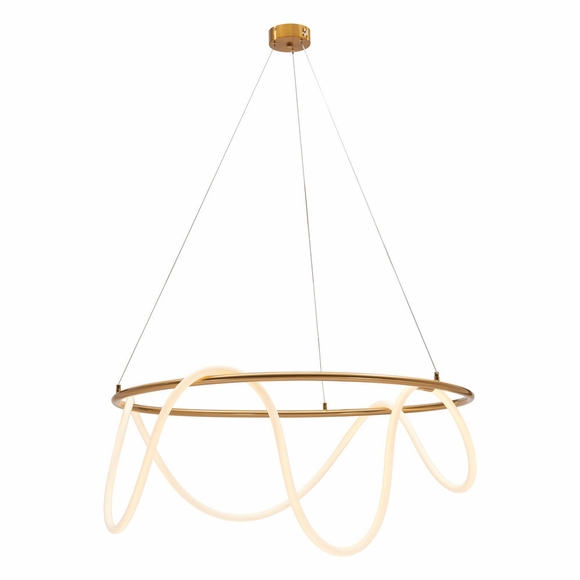 Wiber Ceiling Lamp in Brass