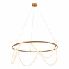 Wiber Ceiling Lamp in Brass