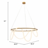 Wiber Ceiling Lamp in Brass
