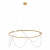 Wiber Ceiling Lamp in Brass