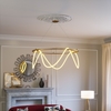 Wiber Ceiling Lamp in Brass