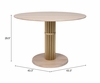 Wilou Dining Table in Natural