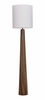 Woonari Solar Floor Lamp in Brown