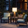 Woonari Solar Table Lamp in Brown