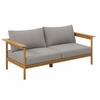 Wren Outdoor Patio Teak Wood Sofa