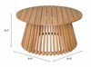 Zahara Coffee Table in Natural