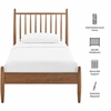 Zane Twin Size Spindle Bed Frame