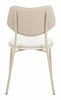 Zeal Dining Chair Set of 4 in Light Gray & Beige