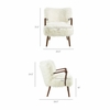 Zerra Faux Shearling Accent Armchair