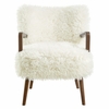 Zerra Faux Shearling Accent Armchair