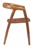 Ziran Dining Chair Set of 2 in Walnut
