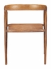 Ziran Dining Chair Set of 2 in Walnut