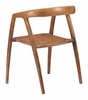 Ziran Dining Chair Set of 2 in Walnut