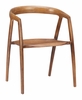 Ziran Dining Chair Set of 2 in Walnut