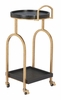 Zukei Bar Cart in Black