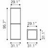 Zuo Chair Display in Light Gray