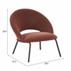 Zurich Accent Chair in Brown