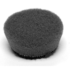 1 Inch FLEX Soft Black Rotary Foam Pad - BULK