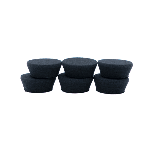 Lake Country 1.5 Inch SDO Black Finishing Pad  6-pack
