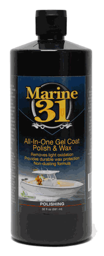 Marine 31 All-In-One Gel Coat Polish & Wax 32 oz. - <font color=red>DISCONTINUED</font>