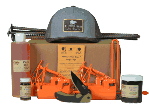 Dog Proof Raccoon Trapping Kit - Orange - Standard