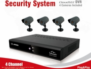 4 Camera 4CH DVR Kit 4 Camera 4CH DVR Kit