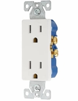 AC Powered Wall Outlet White Square Wi-Fi HD Security Camera AC Powered Wall Outlet White Square Wi-Fi HD Security Camera