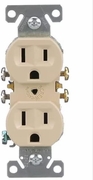 AC Powered Wall Outlet Ivory Round Wi-Fi HD Security Camera
