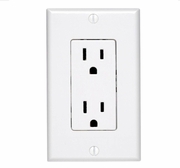 Battery Powered Wall Outlet White Square Security Cameras Battery Powered Wall Outlet White Square Security Cameras