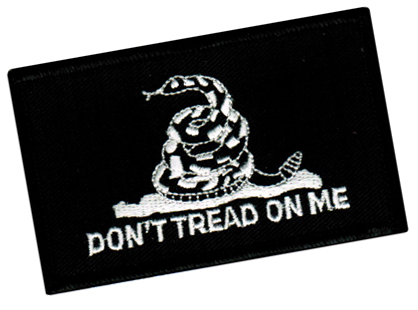 Dont Tread On Me Black Flag