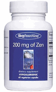 Allergy Research Group 200 mg of Zen 60 vcaps