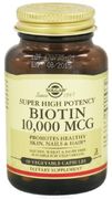 Biotin 10,000 mcg Vegetable Capsules 60