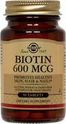 Biotin 600 mcg Tablets 100