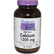 Milk-Free Calcium 1200 mg Plus Vitamin D3 Softgels 120