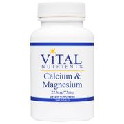 Vital Nutrients Calcium & Magnesium 225mg/75mg