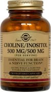 Choline/inositol 500 mg / 500 mg Vegetable Capsules 100
