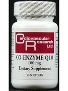 Co-Enzyme Q10 100 mg 30 softgels
