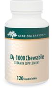 Genestra D3 1000 Chewable 120 Chew Tabs