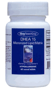 Allergy Research Group DHEA 15 mg 60 tabs