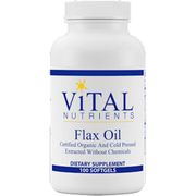 Vital Nutrients Flax Oil 100 softgels