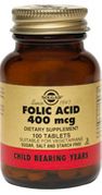 Folic Acid 400 Mcg Tabs-250