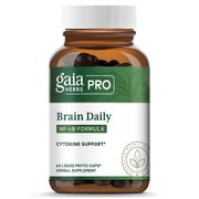 Gaia Herbs (Professional Solutions) Brain Daily: NF-kB Formula 60 lvcaps