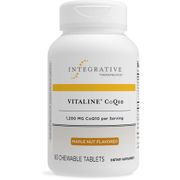Integrative Therapeutics Vitaline CoQ10 (300 mg) Maple Nut 60 Chewables