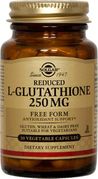 Reduced L-Glutathione 250 mg Vegetable Capsules 30
