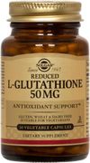 Reduced L-Glutathione 50 mg Vegetable Capsules 90