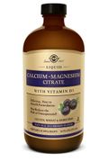 Liquid Cal. Mag. Citrate with Vit. D3 Natural Blueberry Flavor 16 oz