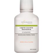 Integrative Therapeutics Liquid Calcium Magnesium 2:1 Orange 16Oz